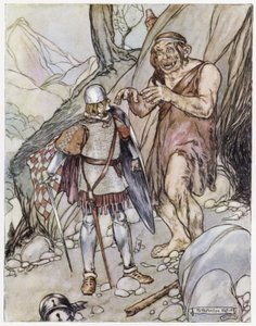 竜殺しのジークフリートのイラスト（カラーリソ） 作： Stephen Reid