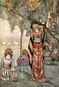 彼らは野営地を作り、白鳥は彼らに歌った 作： Stephen Reid