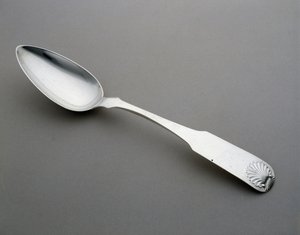 スプーン、1828年～1831年頃（シルバー 作： Stodder and Frobisher