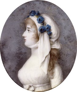 Contess Elizaveta Borisovna Shakhovskaya 1773-1796、1790 年代の肖像 作： Stroely