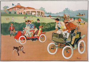 The Race from the Links、Max Williams 発行、R.A. ニューヨーク州ウェルケ 作： Stuart Travis