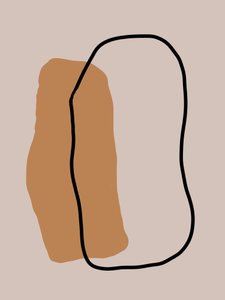 現代の有機的抽象表現 作： Studio Palette