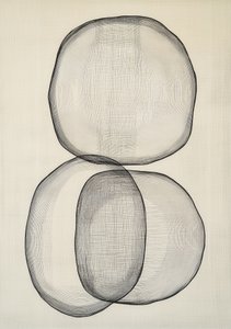 積み重ねられた有機的な形状 作： 