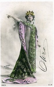 美しいオテロ、20世紀初頭の絵葉書。(写真) 作： Studio Reutlinger