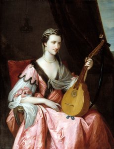 メアリー・ホプキンソン, ca. 1764年。 作： Studio of Benjamin West