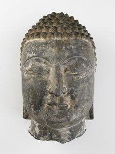仏の巨大な頭