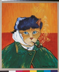 イラストは『Cats Galore』より！文化猫大全』（2015年刊） 作： Susan Herbert