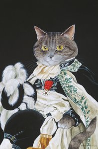 イラストは『Cats Galore』より！文化猫大全』（2015年刊） 作： Susan Herbert