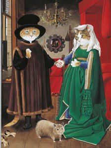 イラストは『Cats Galore』より！文化猫大全』（2015年刊） 作： Susan Herbert