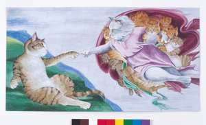 イラストは『Cats Galore』より！文化猫大全』（2015年刊） 作： Susan Herbert