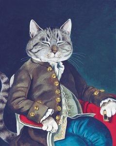 イラストは『Cats Galore』より！文化猫大全』（2015年刊） 作： Susan Herbert