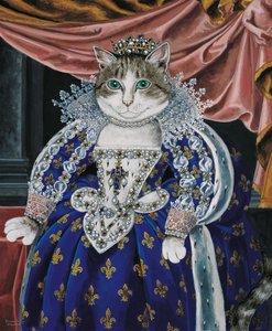 イラストは『Cats Galore』より！文化猫大全』（2015年刊） 作： Susan Herbert
