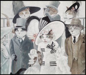映画『キャッツ』（2006年公開）の挿絵 作： Susan Herbert