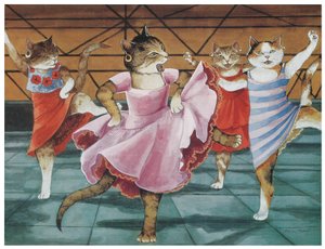 映画『キャッツ』（2006年公開）の挿絵 作： Susan Herbert
