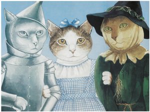 映画『キャッツ』（2006年公開）の挿絵 作： Susan Herbert