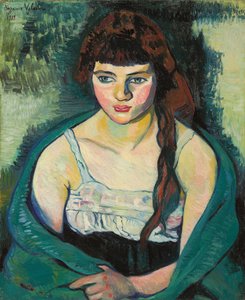 ビクトリーヌまたはティグレス 作： Suzanne Valadon