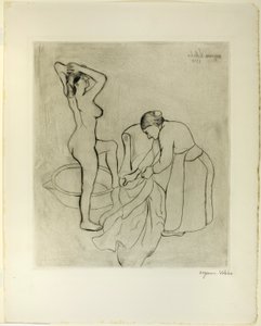 巨乳の女とおばあさん 作： Suzanne Valadon