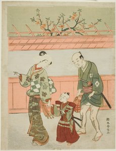 春のお出かけ 作： Suzuki Harunobu