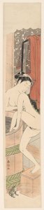 入浴女性 作： Suzuki Harunobu