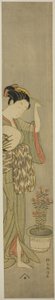 ヘアピンを調整する美しさ 作： Suzuki Harunobu