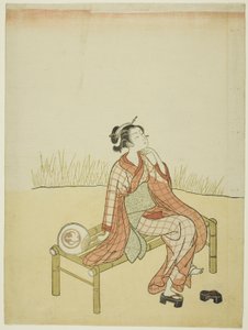 流れによって 作： Suzuki Harunobu