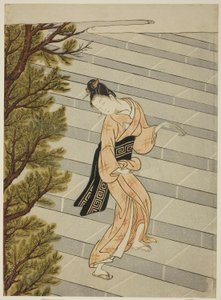 階段を100回登る 作： Suzuki Harunobu