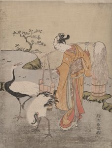 塩水を描く 作： Suzuki Harunobu