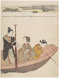 隅田川三目神社付近での釣りc。 1767