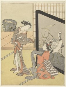 帯の選び方 作： Suzuki Harunobu