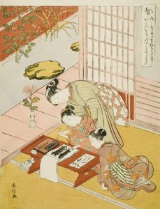 知識 作： Suzuki Harunobu