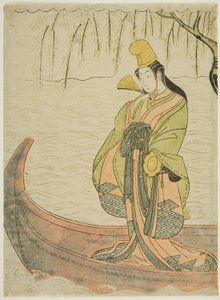 白びょ師 ダンセｒ ｓ単ヂンｇ 員 朝妻 ボアｔ 作： Suzuki Harunobu