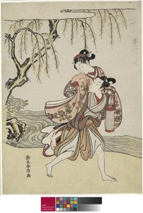 駆け落ち 作： Suzuki Harunobu