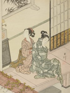 時計の夜の鐘 作： Suzuki Harunobu