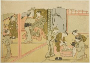 初産（義山） 連載第7弾「金礼錦みさお車」シリーズ第7弾 作： Suzuki Harunobu