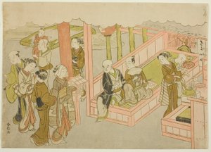 連載「金襴錦みさお車」第1弾「見合」 作： Suzuki Harunobu