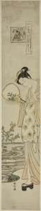 「風俗六玉川」より萩の玉川 作： Suzuki Harunobu
