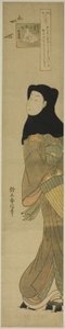 「風俗六珠川」より 千鳥の玉川 千鳥の玉川 作： Suzuki Harunobu