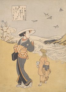 六つの宝石の川シリーズより「陸奥の名所 千鳥の宝石の川」。