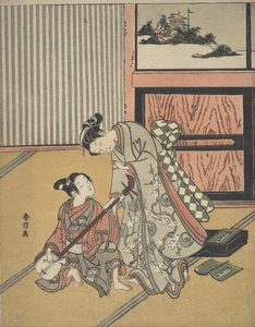 音楽レッスン。 作： Suzuki Harunobu