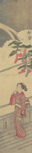 七月 文月, ca. 1765年。 作： Suzuki Harunobu