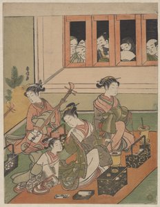  作： Suzuki Harunobu