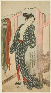 銭湯の女 作： Suzuki Harunobu