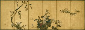 秋冬の花 作： Suzuki Kiitsu