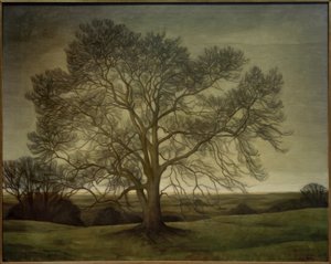 風景1901 作： Svend Hammershöi
