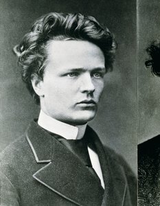 アウグスト・ストリンドベリ（モノクロ写真