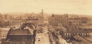 マルメ：港からのパーティー（モノクロ写真） 作： スウェーデンの写真家