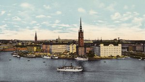 ストックホルム：リッダルホルメン（カラー写真） 作： Swedish Photographer