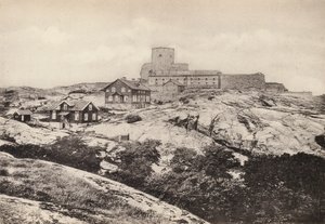 スウェーデン / スウェーデン: Bohuslan、Marstrand、Carlstens Fastning (白黒写真)