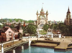 ストックホルムのユールゴーデン島の眺め（1897年）