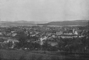Aarau, Vue Generale (bw/photo) 作： Swiss Photographer